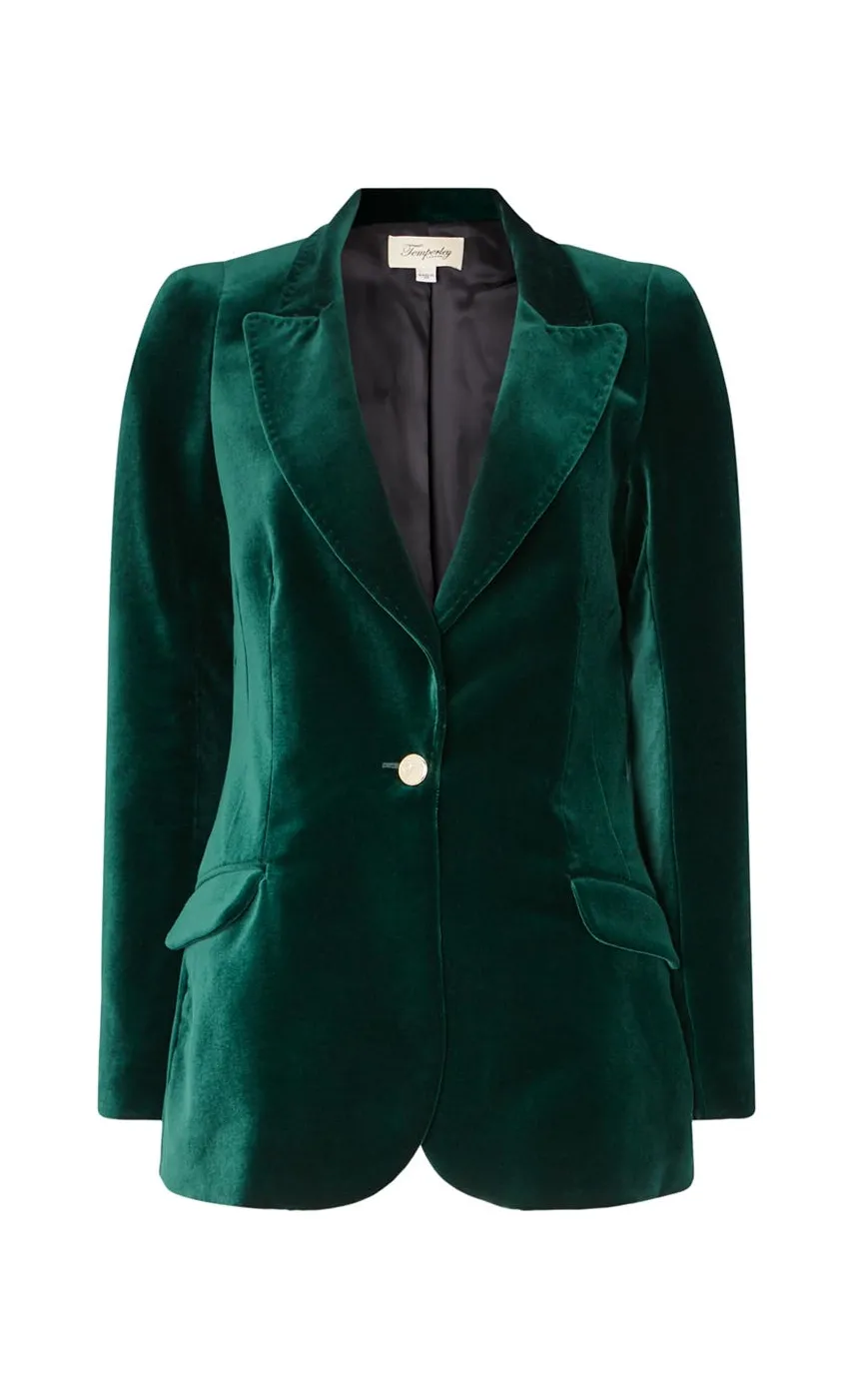 Temperley London Clove Velvet Jacket<Women Coats & Jackets