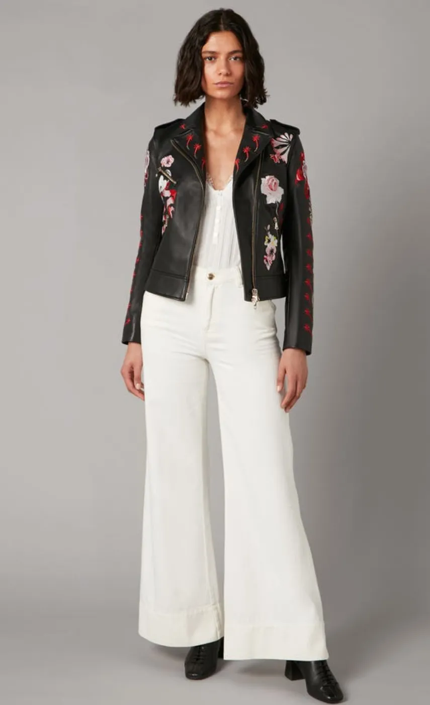 Temperley London Darcy Leather Jacket<Women Coats & Jackets