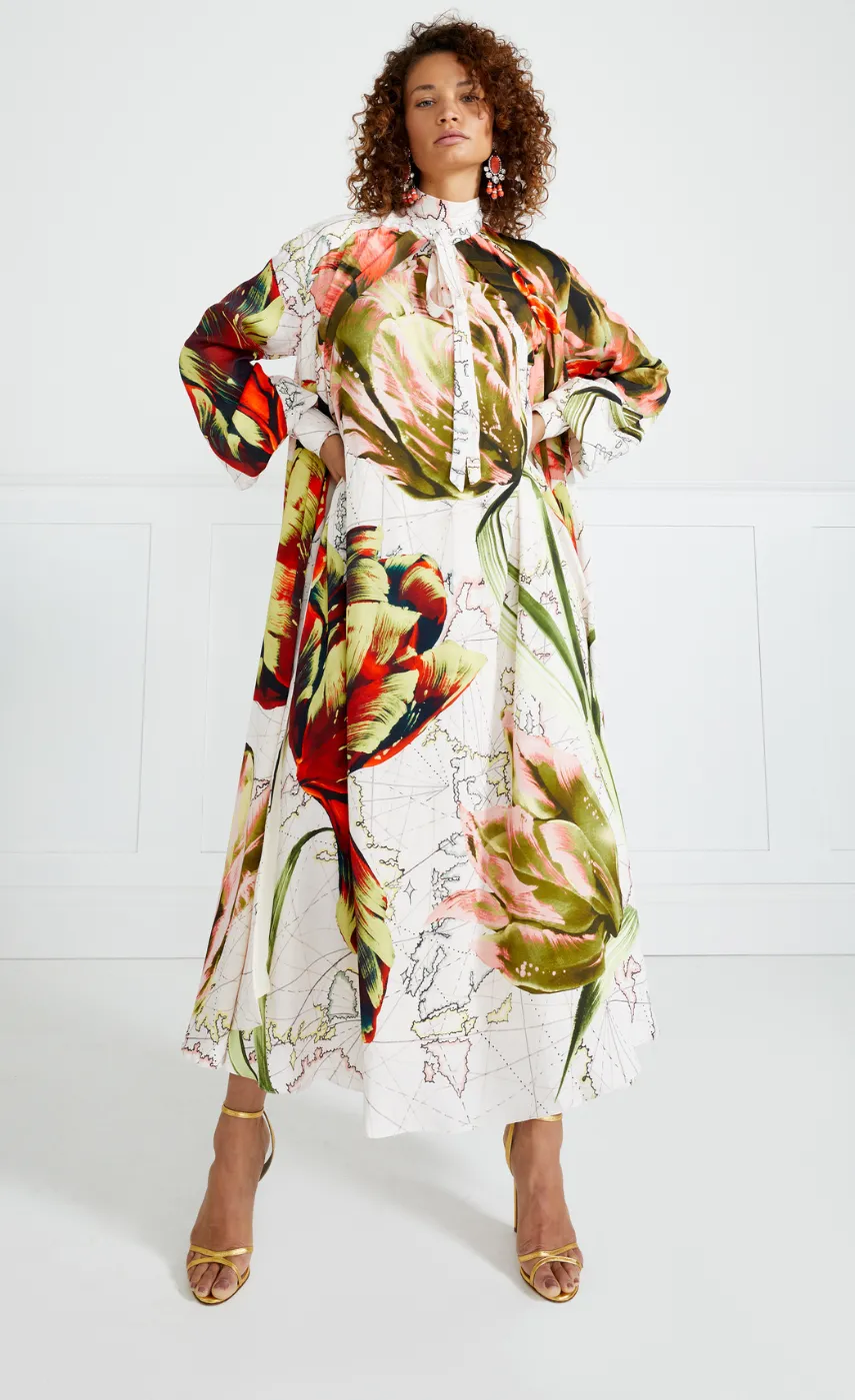 Temperley London Dora Print Coat<Women Coats & Jackets