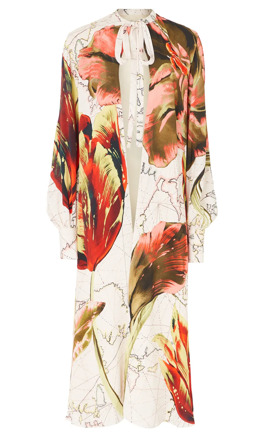 Temperley London Dora Print Coat<Women Coats & Jackets