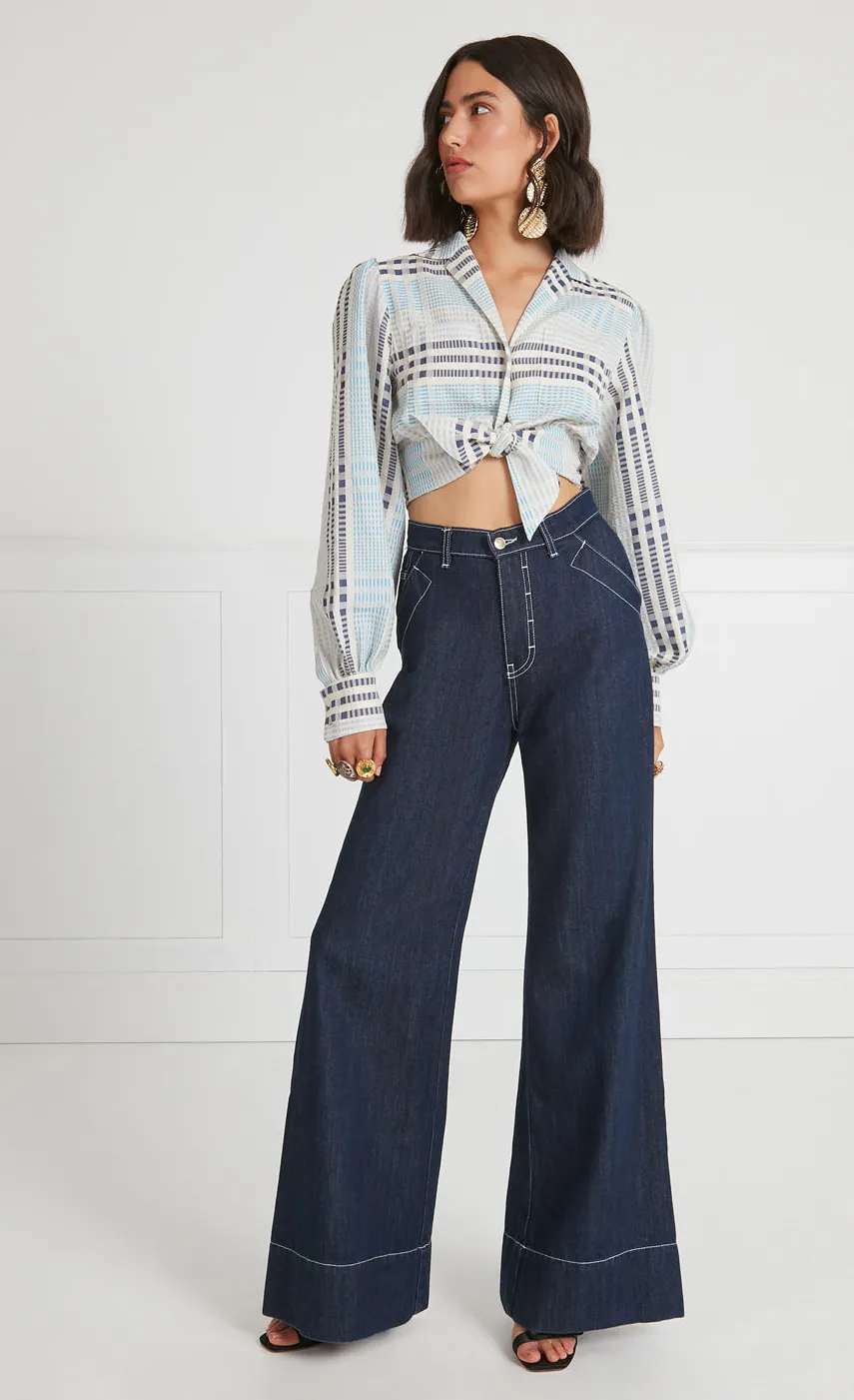 Temperley London Fontana Wide Leg Jean<Women Trousers