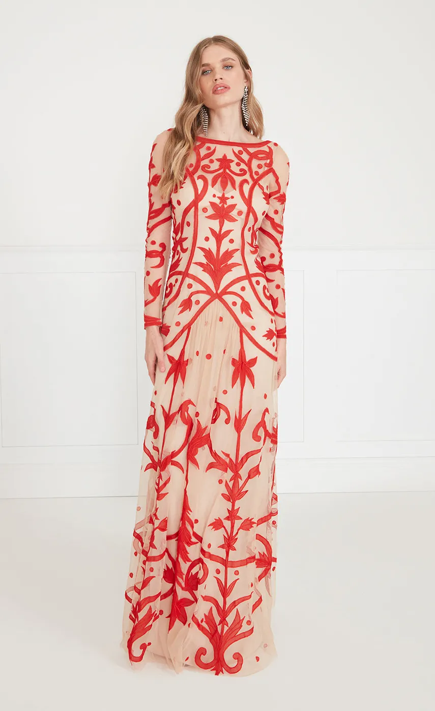 Temperley London Francine Tattoo Dress<Women Dresses & Jumpsuits