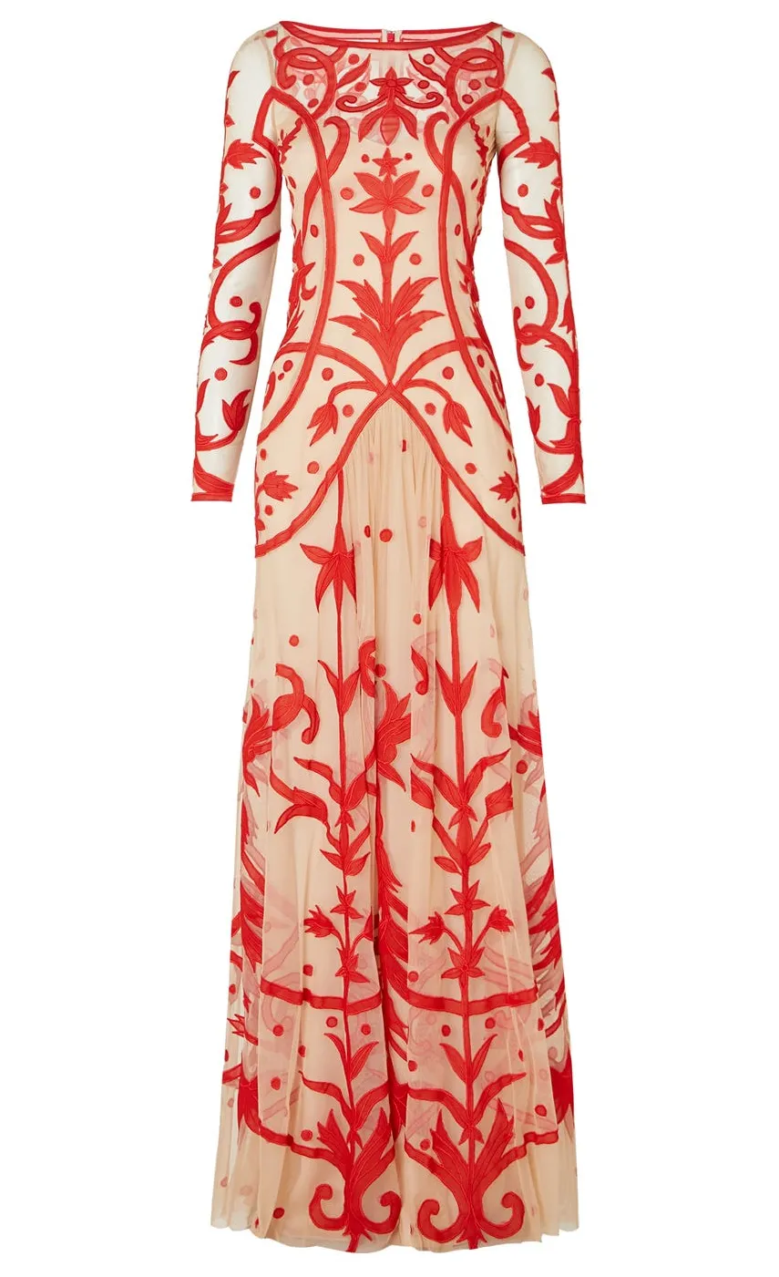 Temperley London Francine Tattoo Dress<Women Dresses & Jumpsuits