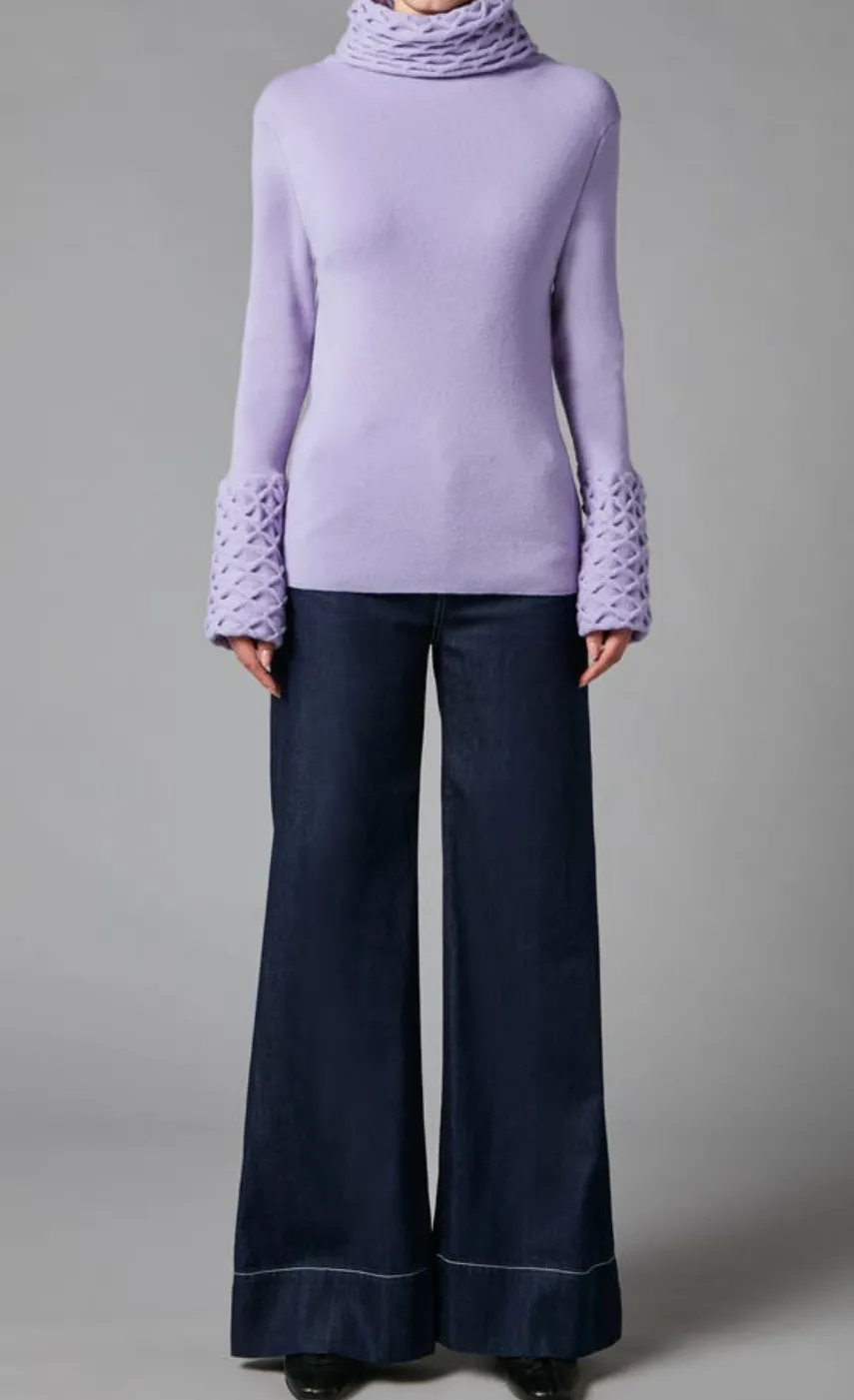 Temperley London Honeycomb Knit Longer Sleeve Jumper<Women Knitwear