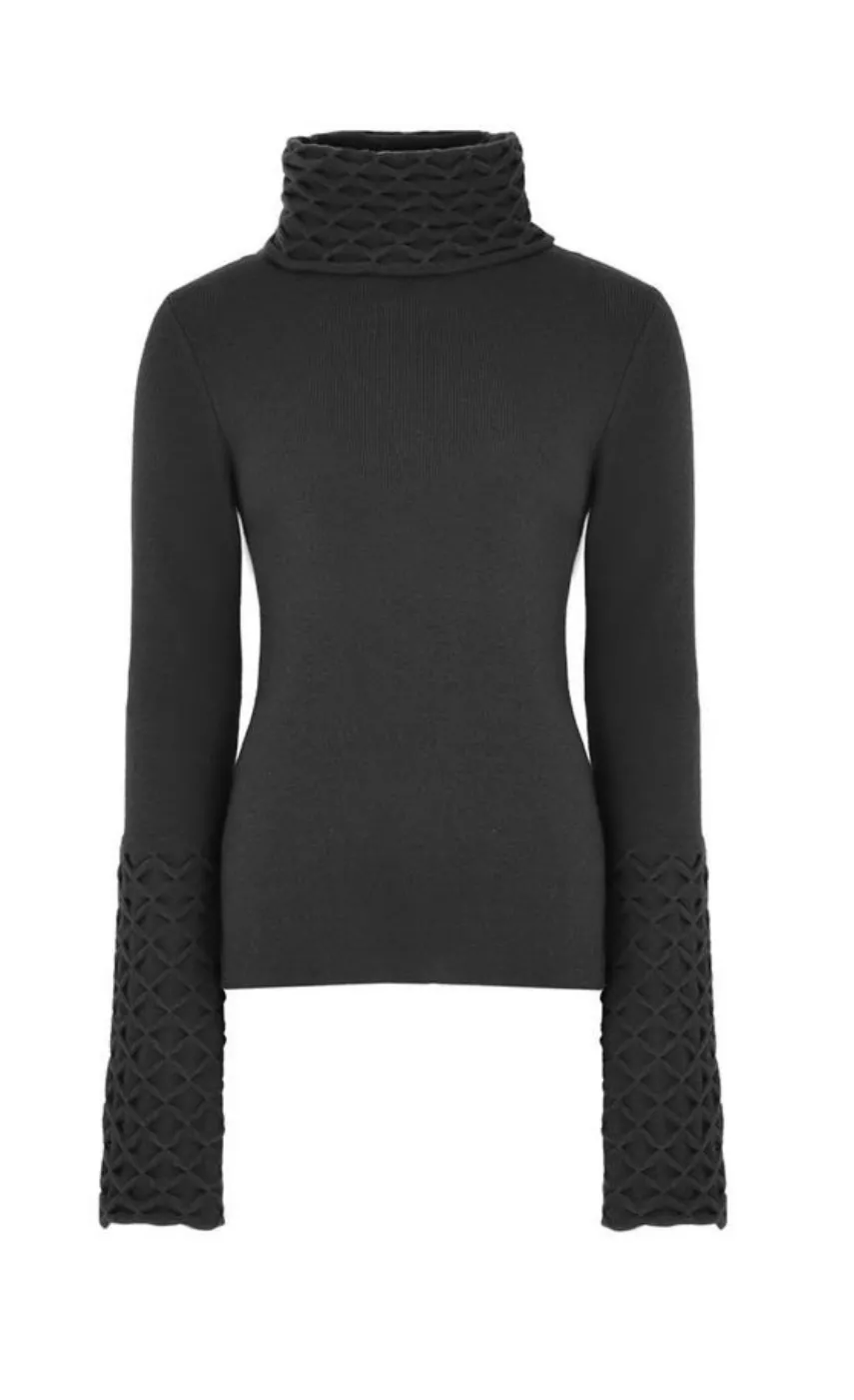 Temperley London Honeycomb Knit Longer Sleeve Jumper<Women Knitwear