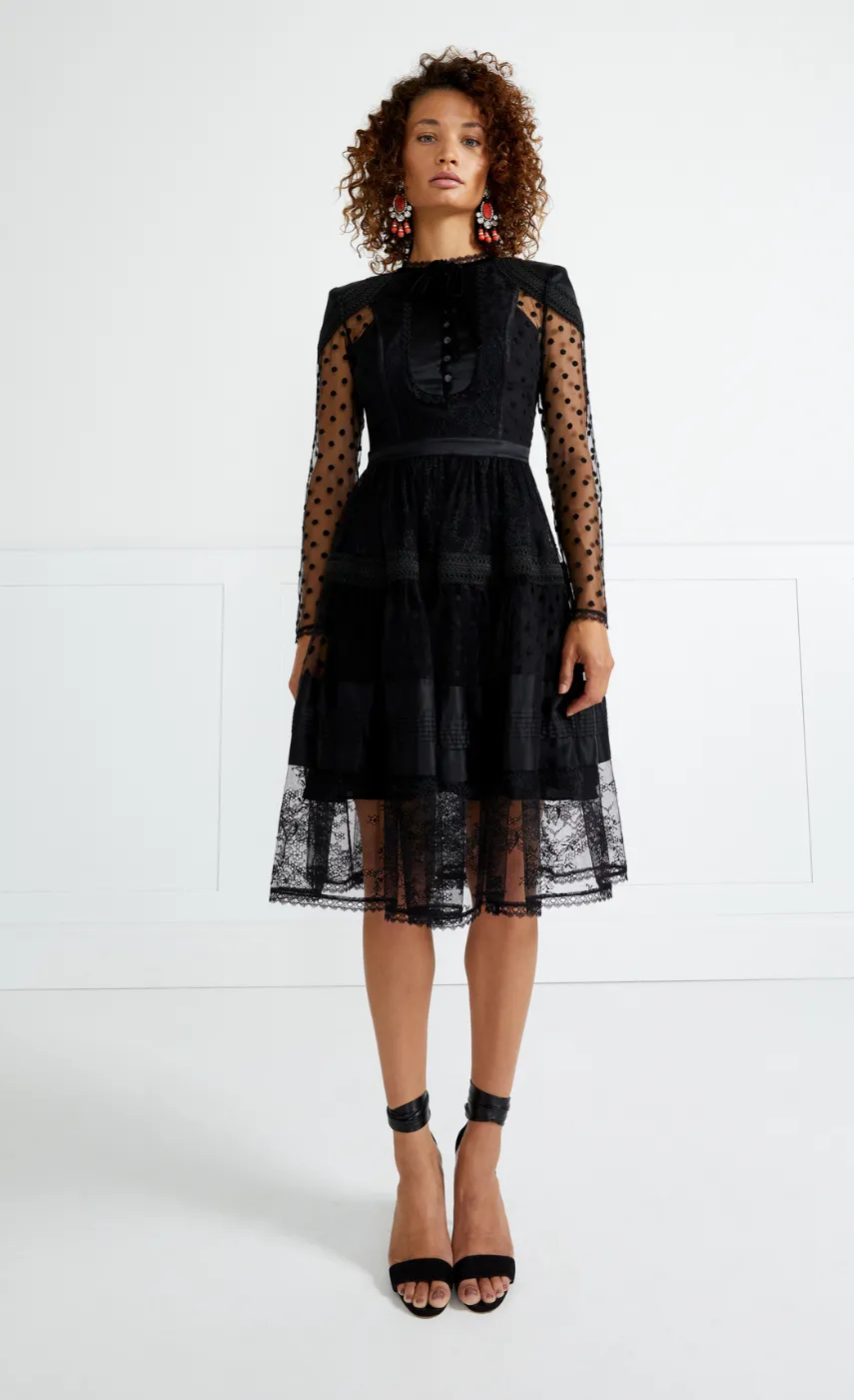 Temperley London Marlow Sleeved Dress<Women Dresses & Jumpsuits