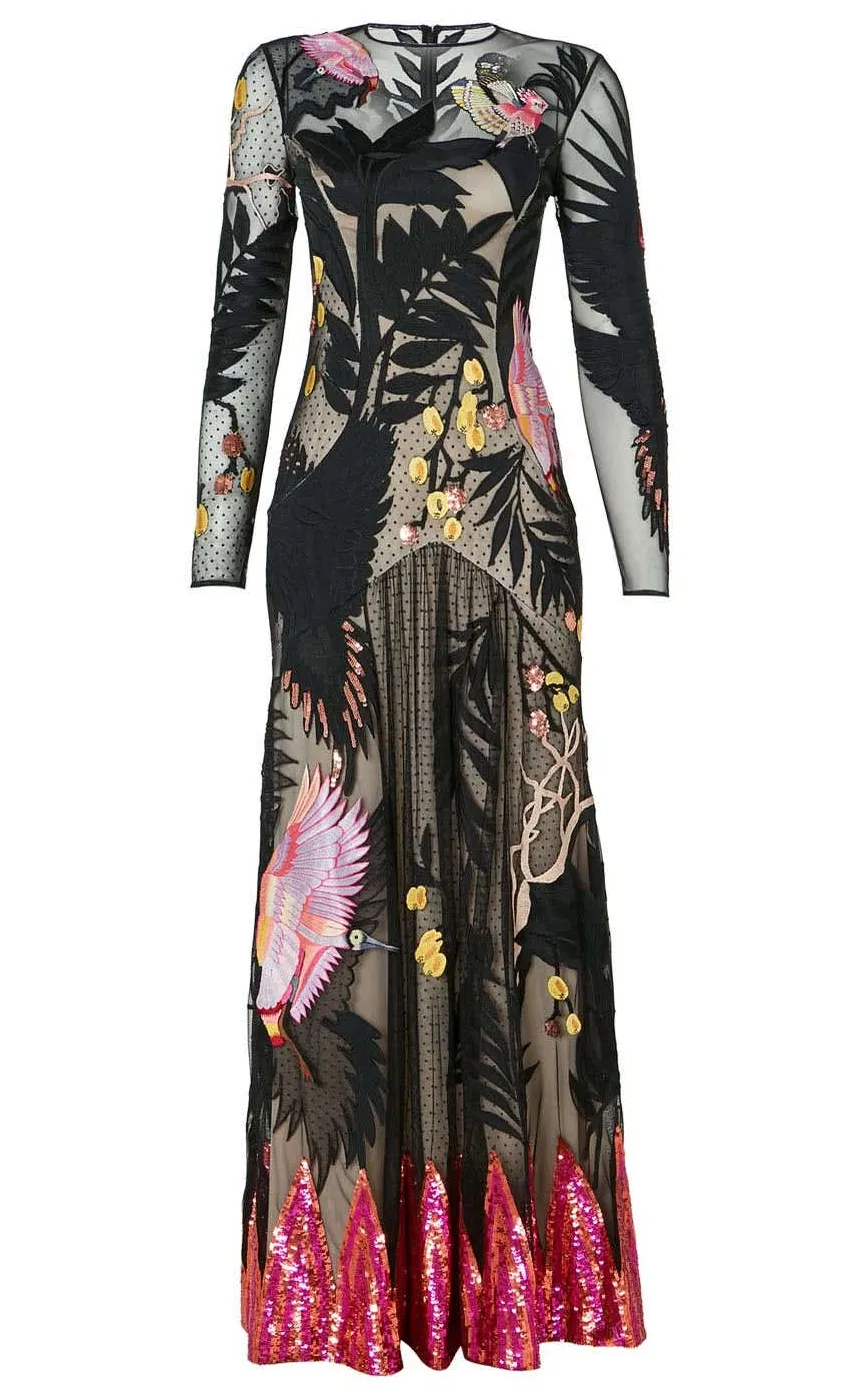 Temperley London Opera Tattoo Dress<Women Dresses & Jumpsuits