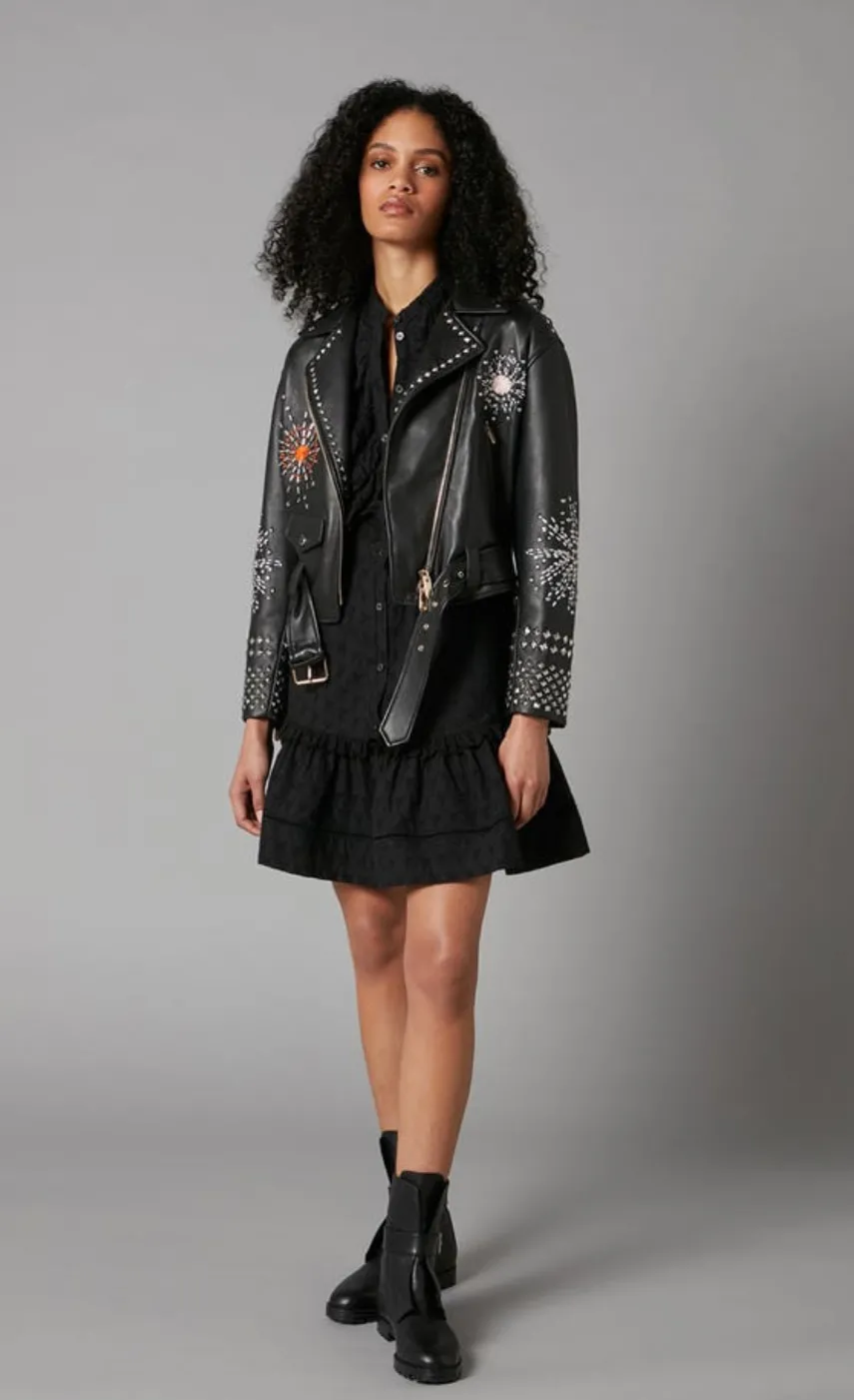 Temperley London Rebel Leather Jacket<Women Coats & Jackets