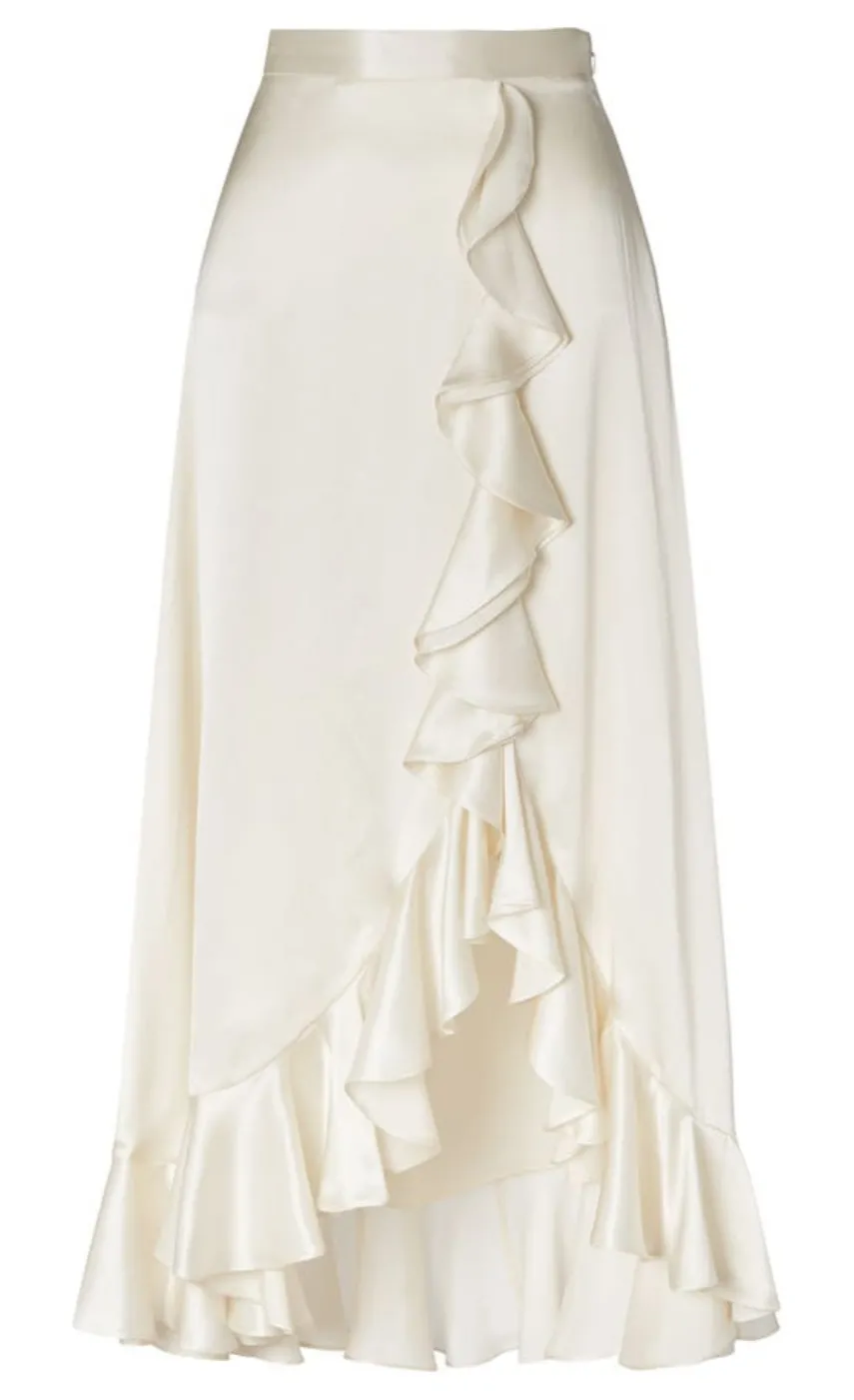 Temperley London Skyler Ruffle Skirt<Women Skirts