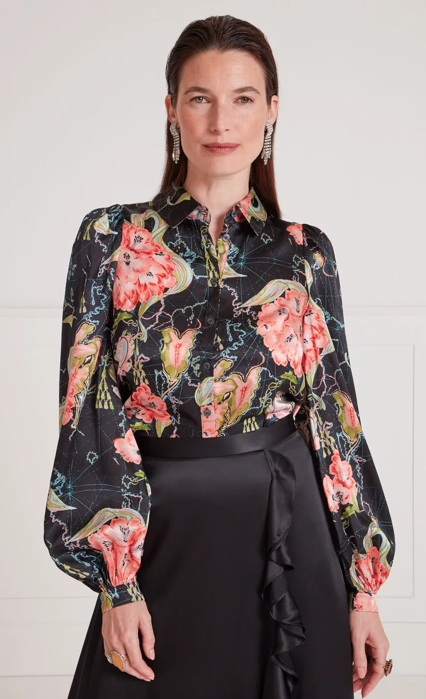 Temperley London Yolande Print Shirt<Women Tops